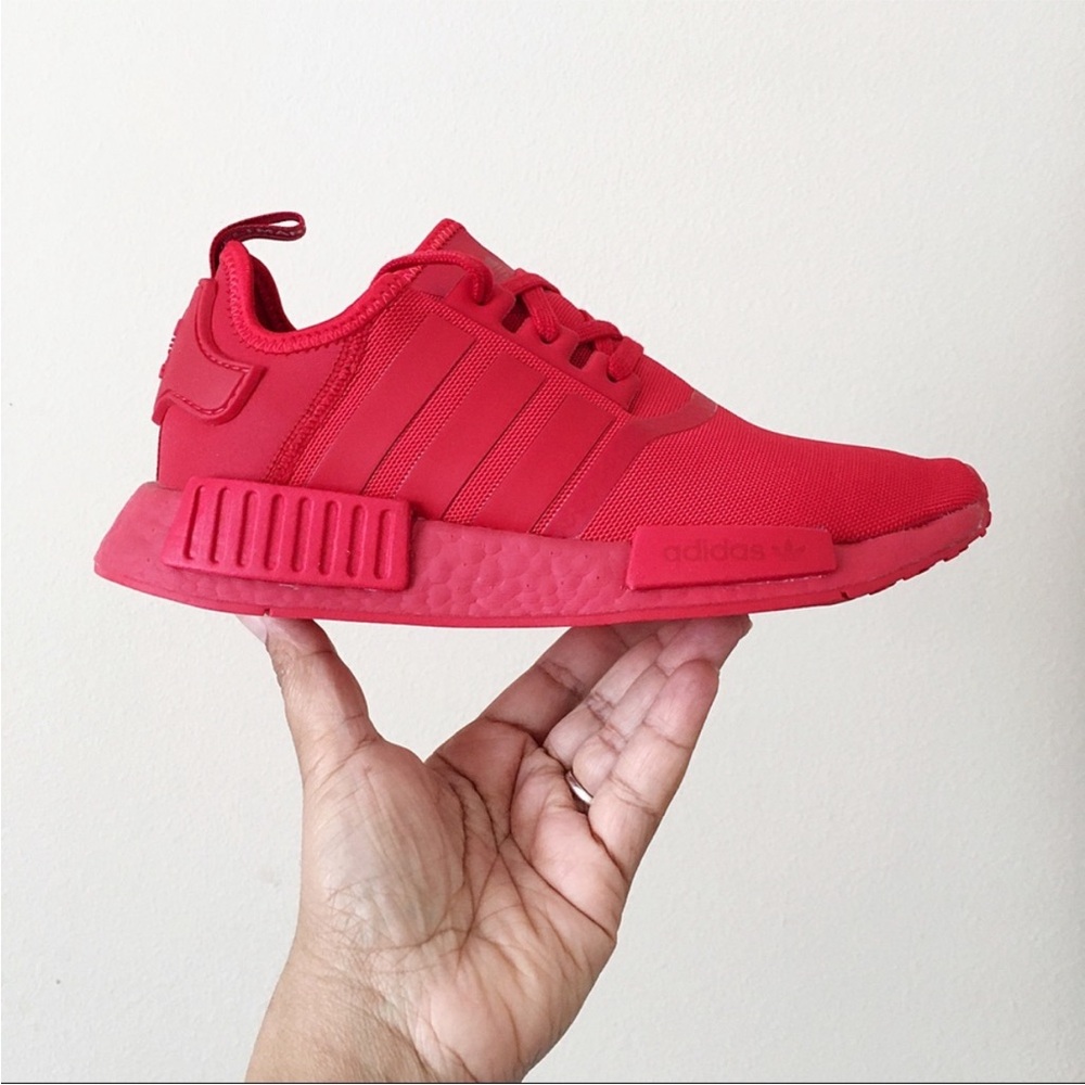 Adidas NMD R1 Triple Vibrant Red Sneakers
